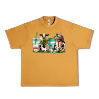 Peanut Butter cow coffee cups Urban Heavy Tee - AdoDesignShop