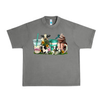 Tornado cow coffee cups Urban Heavy Tee - AdoDesignShop