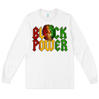 White Juneteenth Lion King Black Power Long Sleeve Tee - LillyAllenDesigns