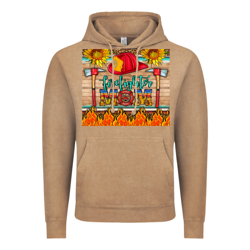 Firefighter Mom Vintage Hoodie by HRA Design Shop | Teevron