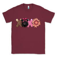 Burgundy xoxo belted galloway Classic Tee - AdoDesignShop