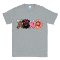 Heather Grey xoxo belted galloway Classic Tee - AdoDesignShop