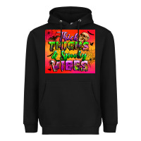 Black thick thighs and spooky vibes tumbler Heavyweight Hoodie - BundleAndBundleShop