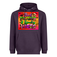 Plum thick thighs and spooky vibes tumbler Heavyweight Hoodie - BundleAndBundleShop