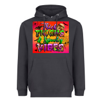 Smoke thick thighs and spooky vibes tumbler Heavyweight Hoodie - BundleAndBundleShop