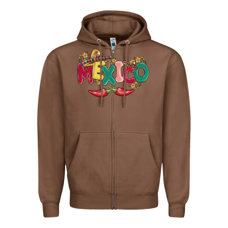 Mexico Zipper Hoodie by MaliasSmallBusiness | Teevron