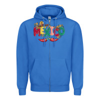True Royal mexico Zipper Hoodie - MaliasSmallBusiness