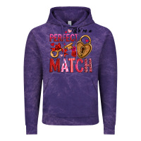 Cloud Purple we're a perfect match Vintage Hoodie - OliviaCreatesArt