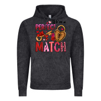 Vintage Black we're a perfect match Vintage Hoodie - OliviaCreatesArt