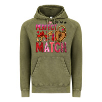 Vintage Olive we're a perfect match Vintage Hoodie - OliviaCreatesArt