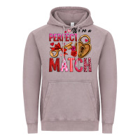Vintage Zinc we're a perfect match Vintage Hoodie - OliviaCreatesArt