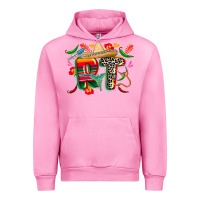 Fuchsia Pink cinco de mayo rt Urban Hoodie - CowGirlArtShop