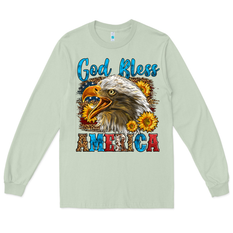 God Bless America Long Sleeve Tee by LillyAllenDesigns | Teevron