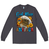 Smoke God Bless America Long Sleeve Tee - LillyAllenDesigns