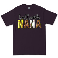 Plum ballpark nana with leopard Premium Tee - texasbilliewilder