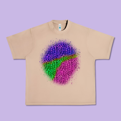 Halloween Leopard Patch 1 Urban Heavy Tee Designed By Bundleandbundleshop