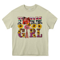 Mossy western farm girl Heavy Core Tee - Artiststas