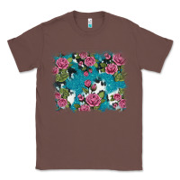 Chestnut v.drose glitter cowhide Classic Tee - AdoDesignShop
