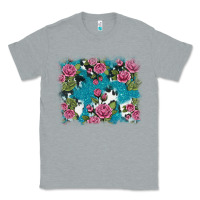 Heather Grey v.drose glitter cowhide Classic Tee - AdoDesignShop