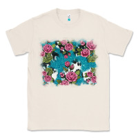 Natural v.drose glitter cowhide Classic Tee - AdoDesignShop