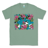 Sage v.drose glitter cowhide Classic Tee - AdoDesignShop