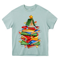 Arona book christmas tree Heavy Core Tee - Zillion Design Studio