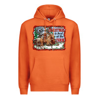 Carrot christmas is best at the farm Premium Hoodie - RanaPortraitStore