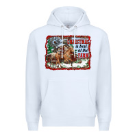 White christmas is best at the farm Premium Hoodie - RanaPortraitStore