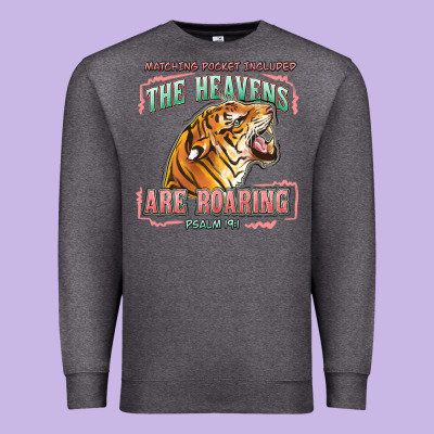 The Heavens Are Roaring Premium Sweatshirt Designed By Lillyallendesigns