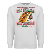 Dove Grey the heavens are roaring Premium Sweatshirt - LillyAllenDesigns
