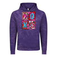Cloud Purple xoxo with roses and candies olivia Vintage Hoodie - OliviaCreatesArt
