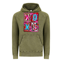 Vintage Olive xoxo with roses and candies olivia Vintage Hoodie - OliviaCreatesArt