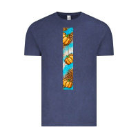 Vintage Denim fall pumpkin Vintage Tee - BundleAndBundleShop