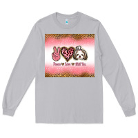 Moon Dust peace love shih tzu Long Sleeve Tee - Jasminsmagicworld