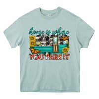 Arona home is where  you park it Heavy Core Tee - texasbilliewilder