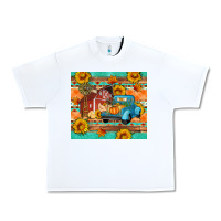White Farm life fall barn and truck Urban Heavy Tee - Artiststas