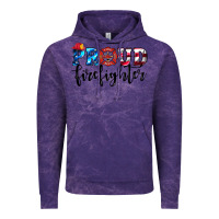 Cloud Purple proud firefighter Vintage Hoodie - HRA Design Shop