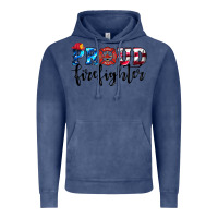 Vintage Denim proud firefighter Vintage Hoodie - HRA Design Shop