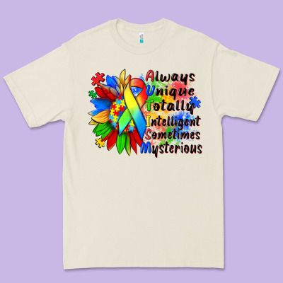 Always Unique Totally Intelligent Sometimes Myster Premium Tee Designed By Zillion Design Studio
