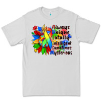 Dove Grey always unique totally intelligent sometimes myster Premium Tee - Zillion Design Studio
