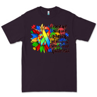 Plum always unique totally intelligent sometimes myster Premium Tee - Zillion Design Studio