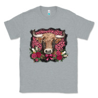 Heather Grey v.d. cow and roses Classic Tee - AdoDesignShop