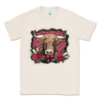 Natural v.d. cow and roses Classic Tee - AdoDesignShop