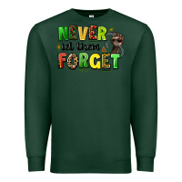 Sports Green never let them forget juneteenth Premium Sweatshirt - LillyAllenDesigns