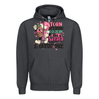 Smoke torn between lookin' like a snack and eatin' one Zipper Hoodie - MaliasSmallBusiness