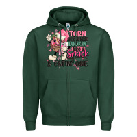 Sports Green torn between lookin' like a snack and eatin' one Zipper Hoodie - MaliasSmallBusiness