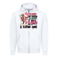 Torn Between Lookin' Like A Snack And Eatin' One Zipper Hoodie | Teevron