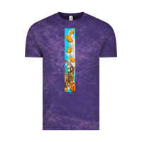Cloud Purple butterfly fall Vintage Tee - BundleAndBundleShop