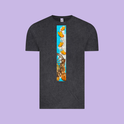 Butterfly Fall Vintage Tee Designed By Bundleandbundleshop