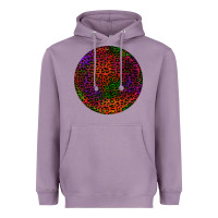 Lavender halloween round earrings 2 Heavyweight Hoodie - BundleAndBundleShop